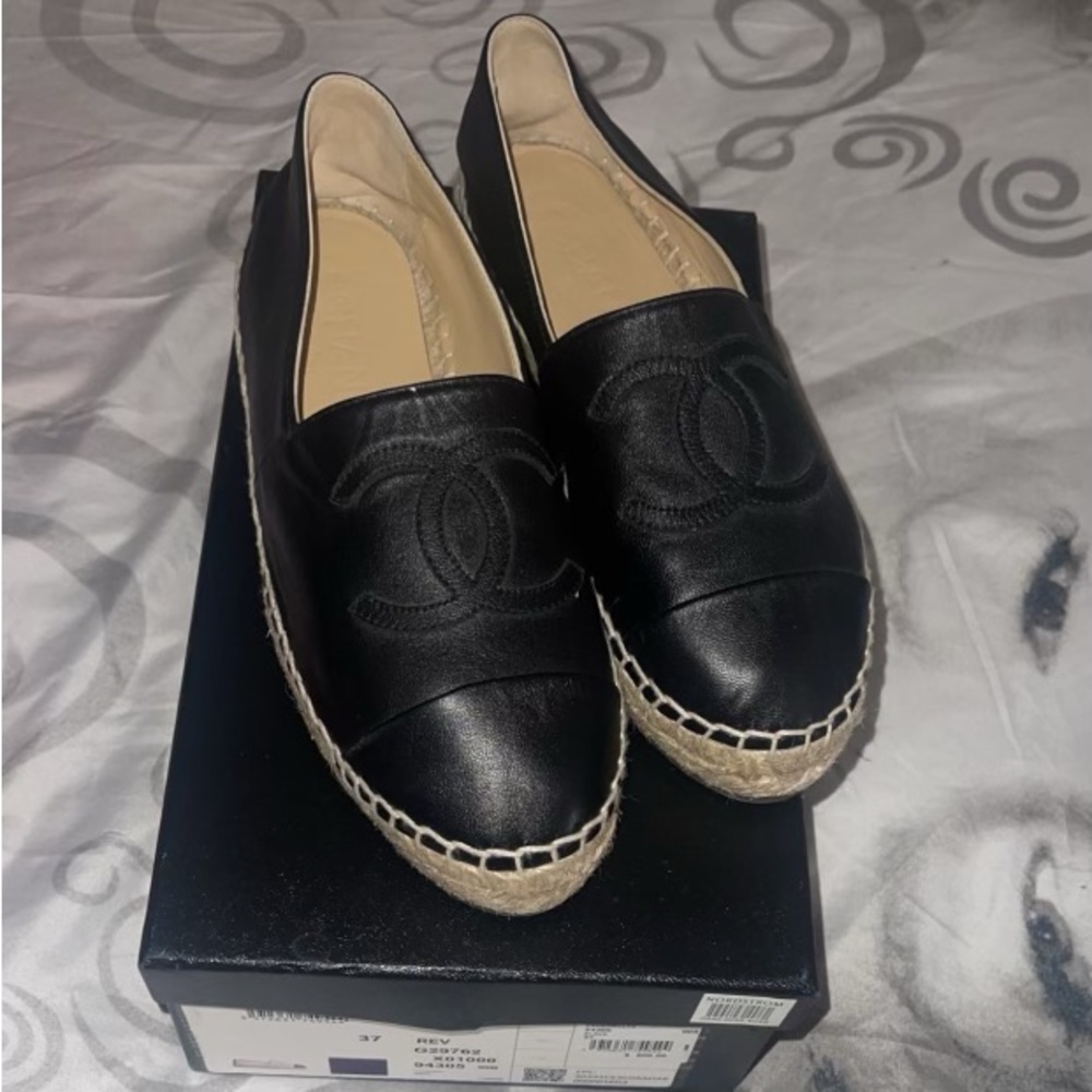 Authentic Chanel espadrilles